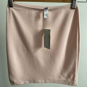 American apparel pink mini skirt
